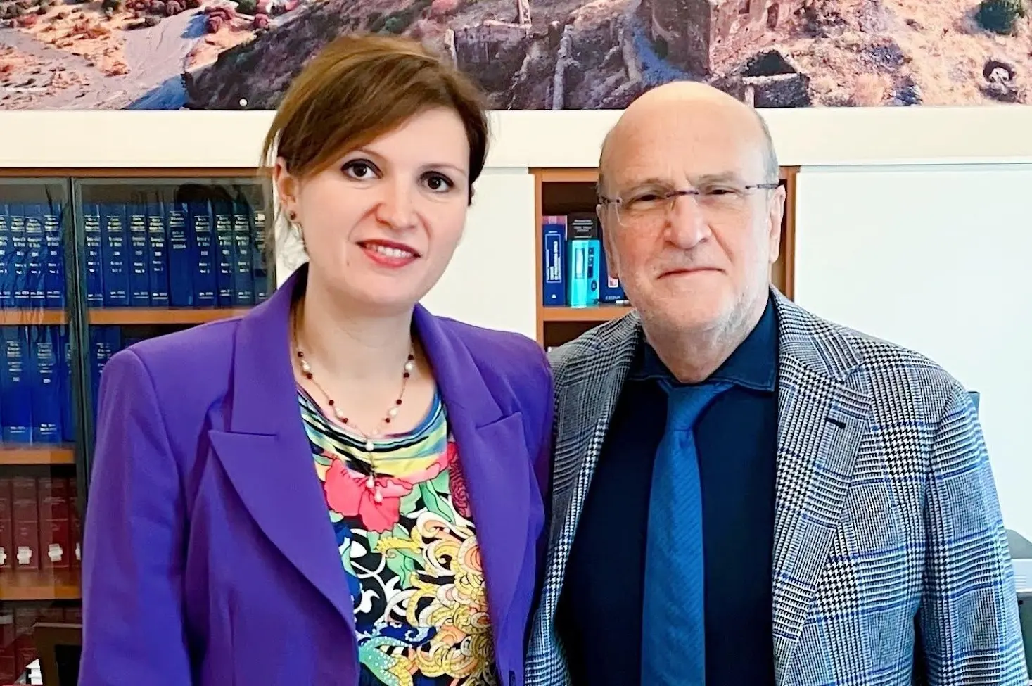 Reggio, il garante regionale Stanganelli ricevuta in Corte d'Appello dal presidente Luciano Gerardis