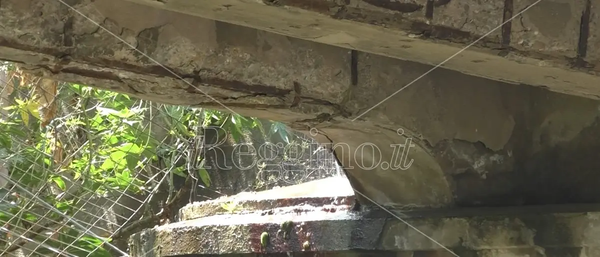 Reggio, il ponte sul torrente Fiumarella sarà risanato. Ma intorno è ancora degrado - VIDEO
