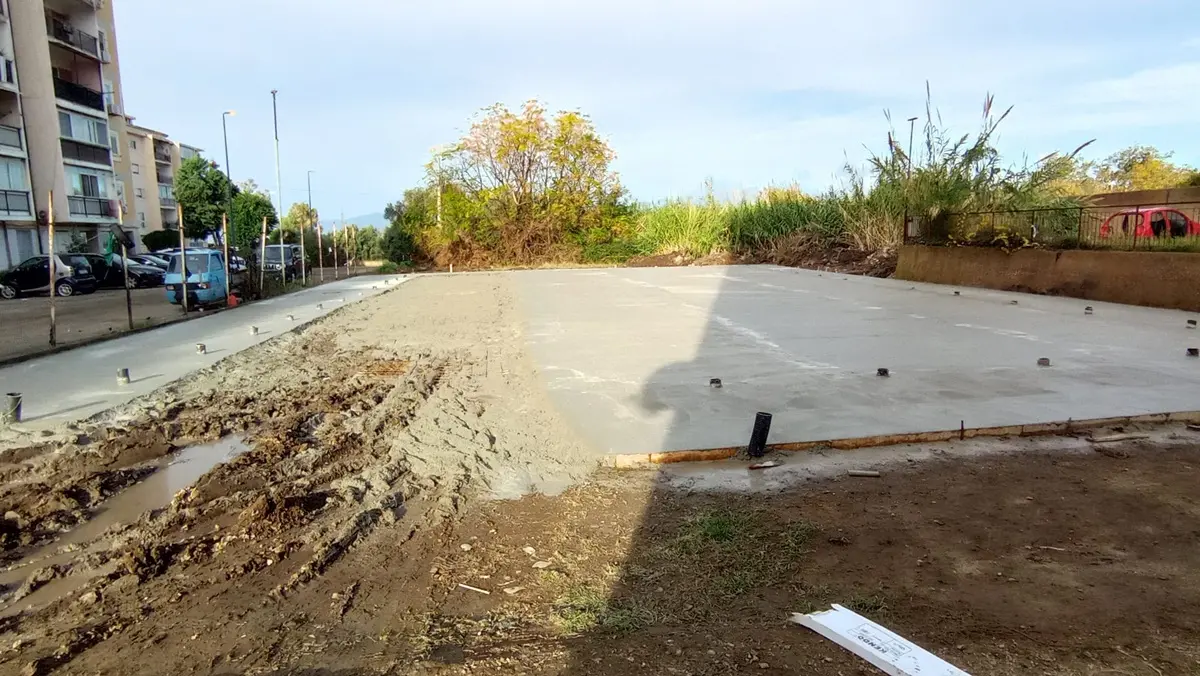 Reggio, presto il primo impianto sportivo all'aperto ad Arghillà - FOTO