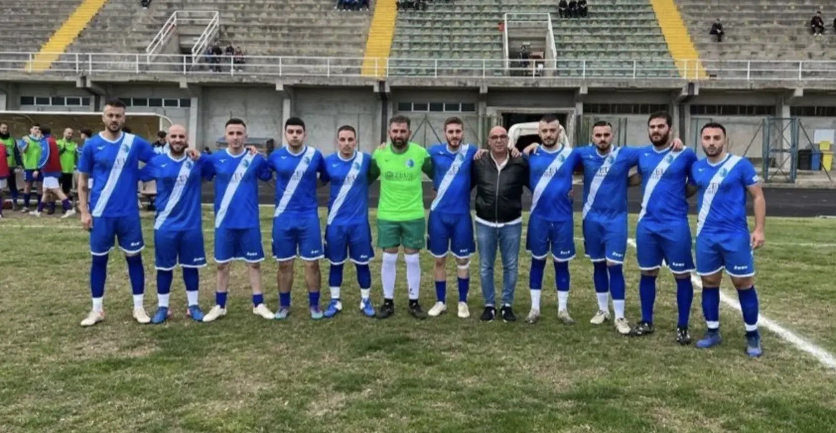 Jonica Siderno 4-1 a Drosi, terza vittoria, ed è in testa alla classifica