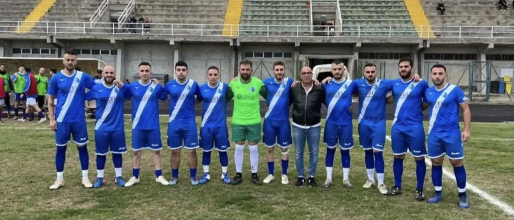 Jonica Siderno 4-1 a Drosi, terza vittoria, ed è in testa alla classifica