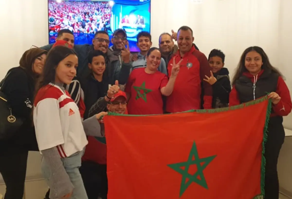 Mondiali, Marocco in semifinale: grande festa della comunità reggina - FOTO E VIDEO
