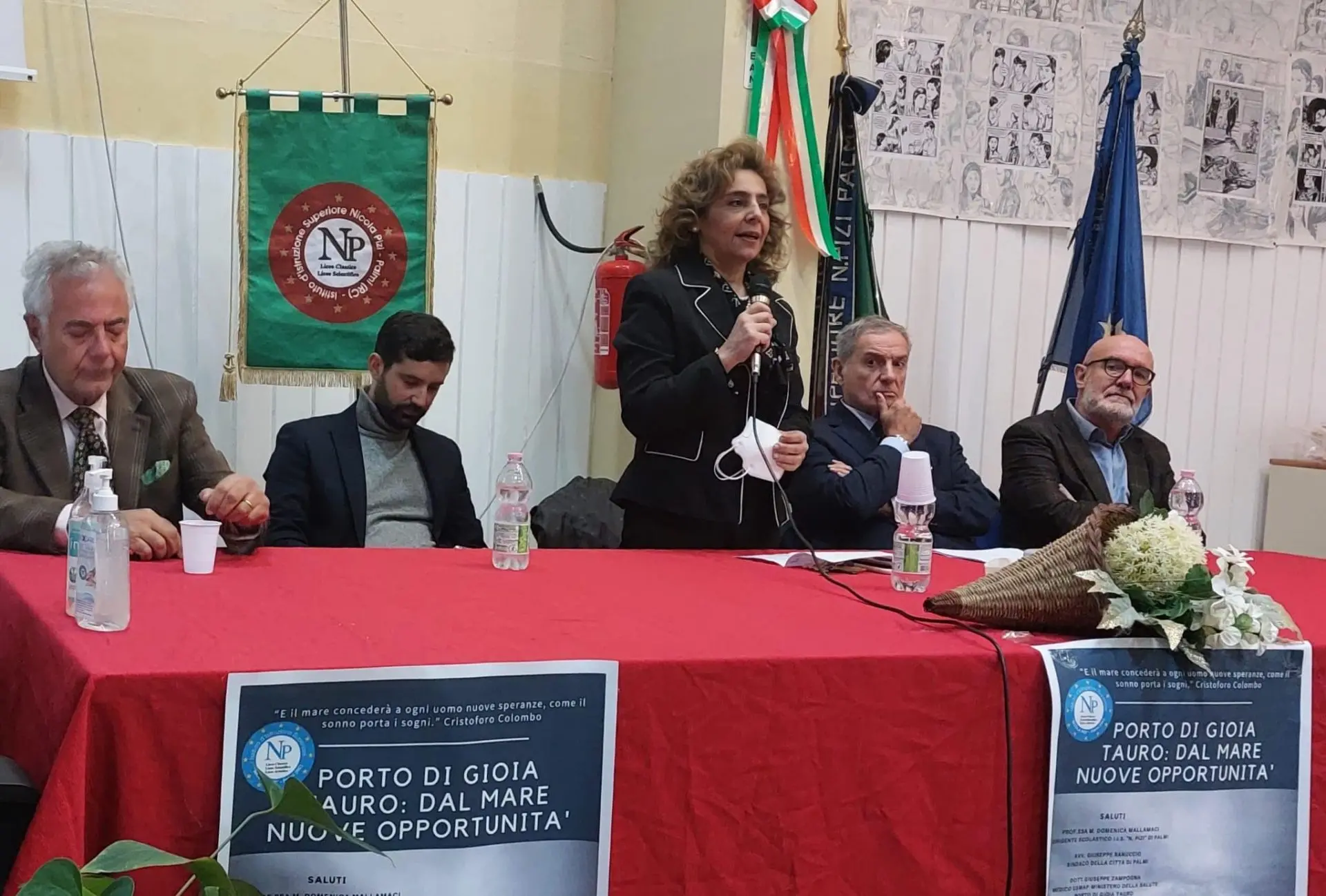 Porto di Gioia Tauro, Agostinelli in cattedra al \"Pizi\"