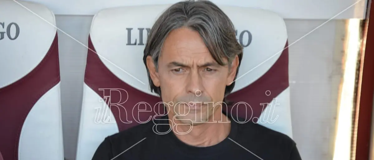 Reggina-Cosenza, Inzaghi: «Voglio portare gli amaranto in A in tre anni»