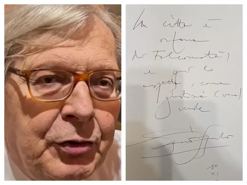 Processo Miramare, Sgarbi: «Città è orfana del sindaco e qui lo aspetta come giustizia (vera) vuole» - VIDEO