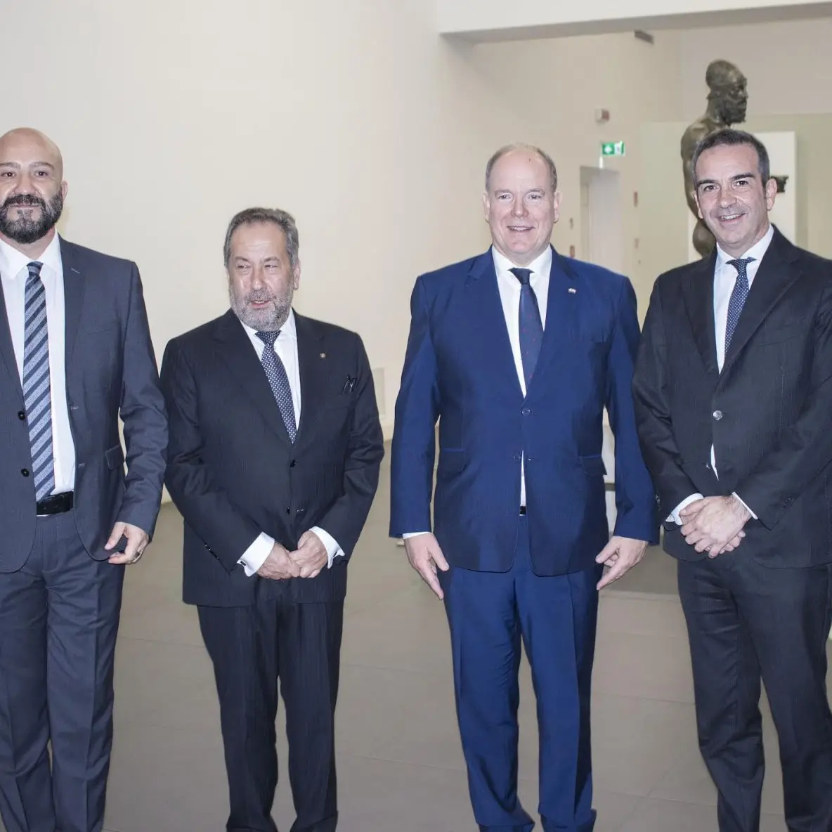 Reggio, al MArRC la prima tappa di Alberto II di Monaco in Calabria