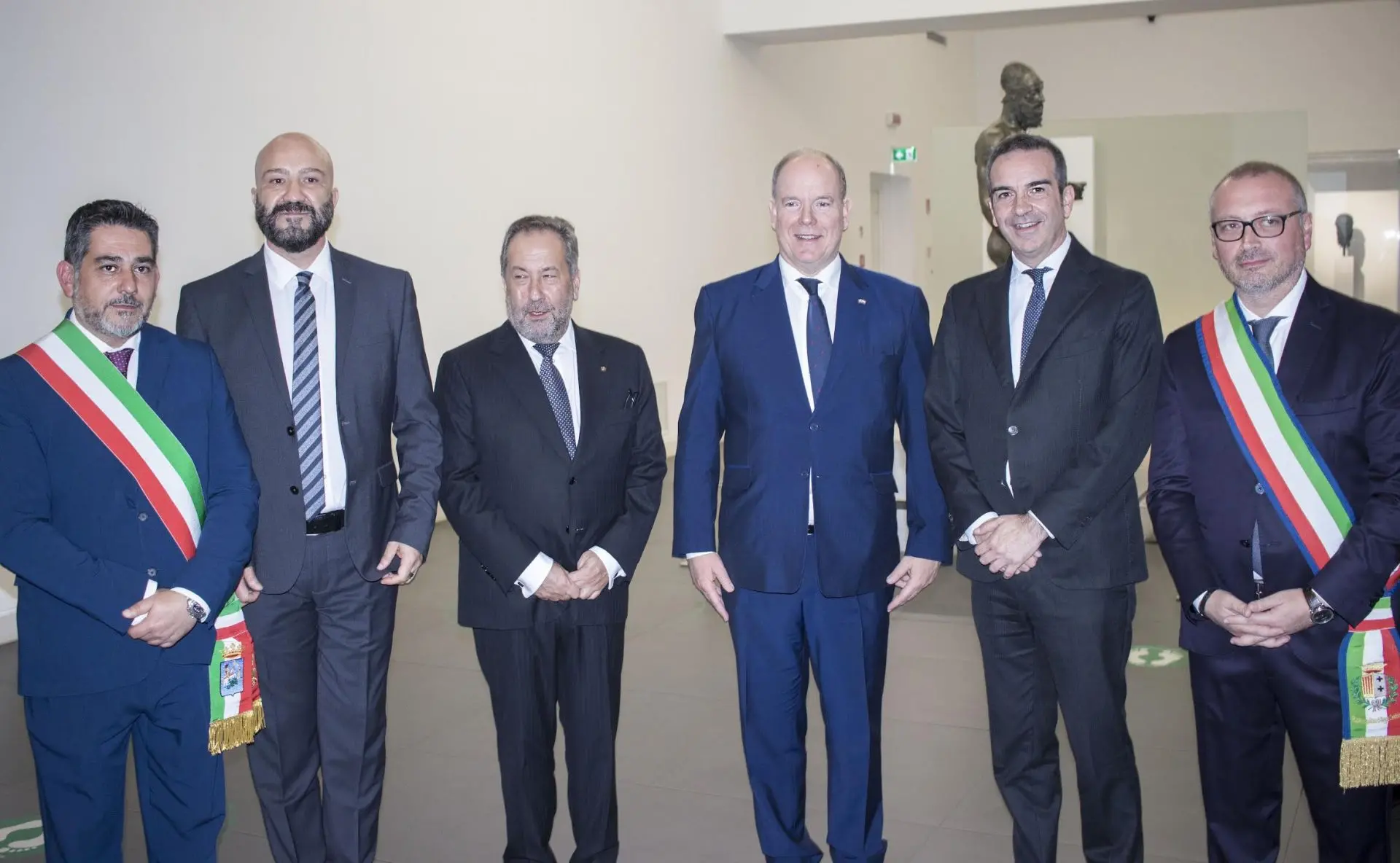 Reggio, al MArRC la prima tappa di Alberto II di Monaco in Calabria