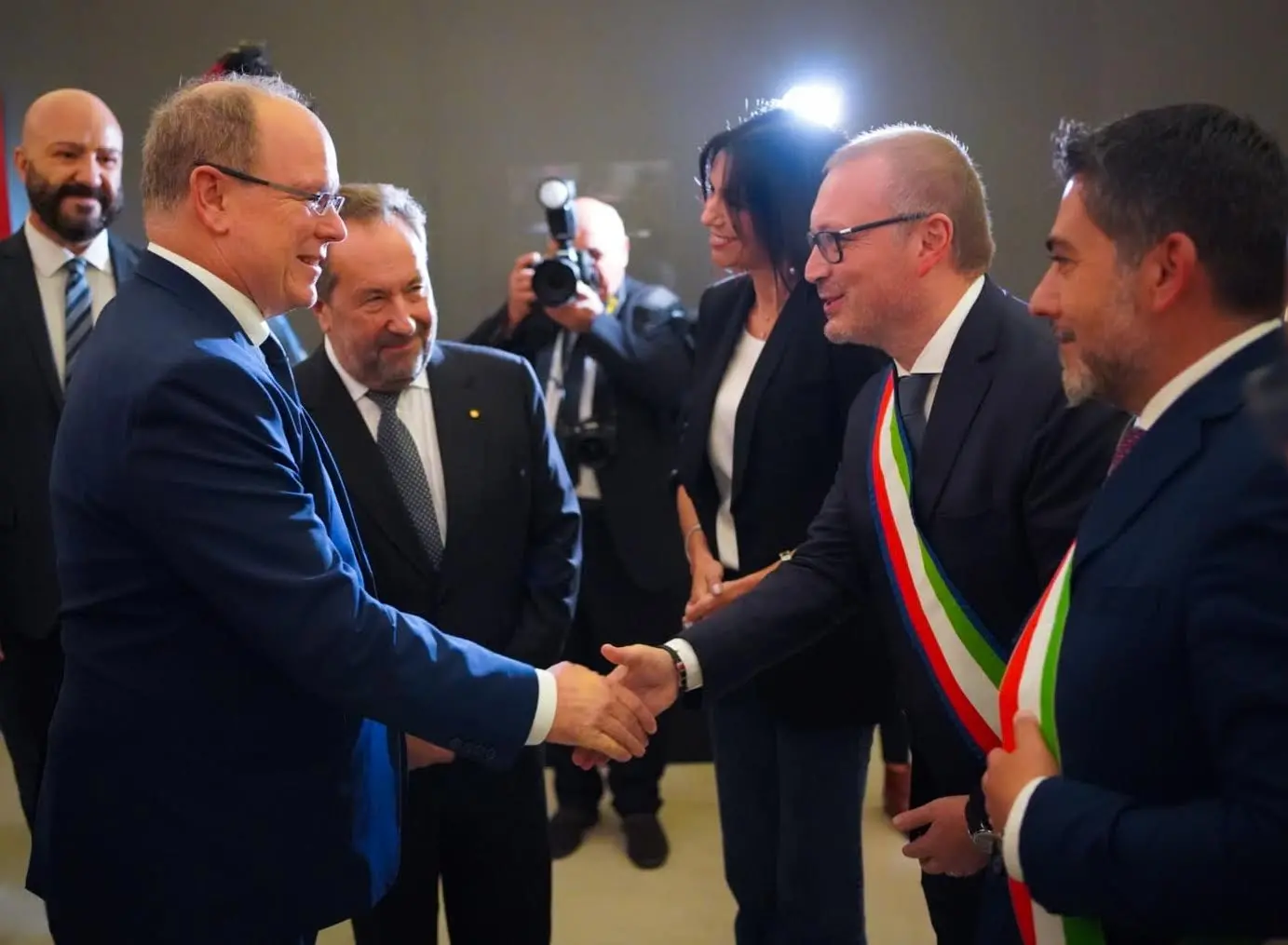 Alberto di Monaco a Reggio, Versace: «La sua presenza onora il nostro territorio»
