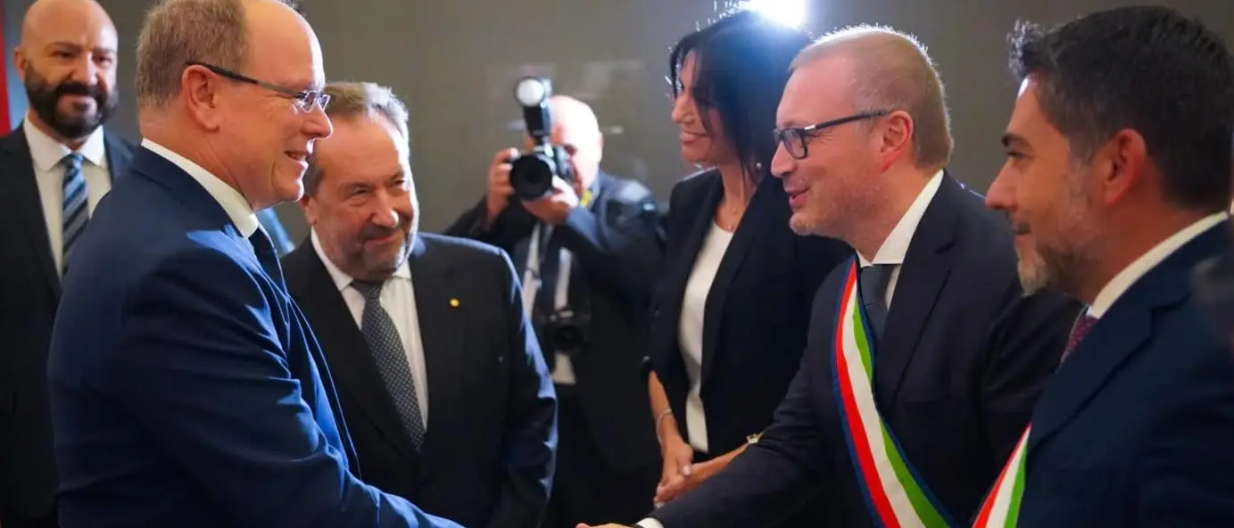 Alberto di Monaco a Reggio, Versace: «La sua presenza onora il nostro territorio»