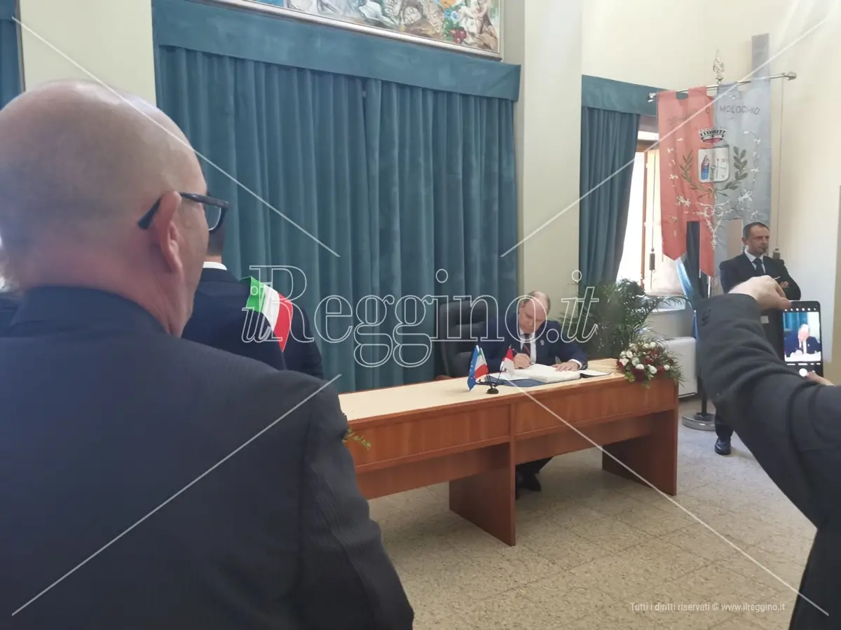 Molochio, ecco il messaggio del principe Alberto di Monaco: «Grazie per l’accoglienza, tra noi amicizia rinnovata»