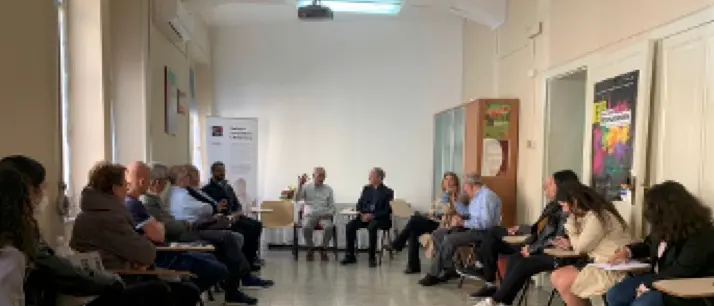 Reggio, il vescovo Morrone incontra i volontari del servizio civile di Agape