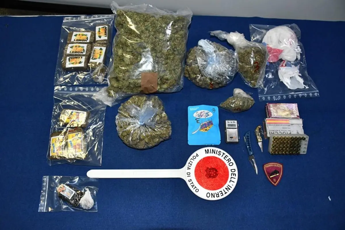 Reggio, 19enne arrestato per spaccio di droga