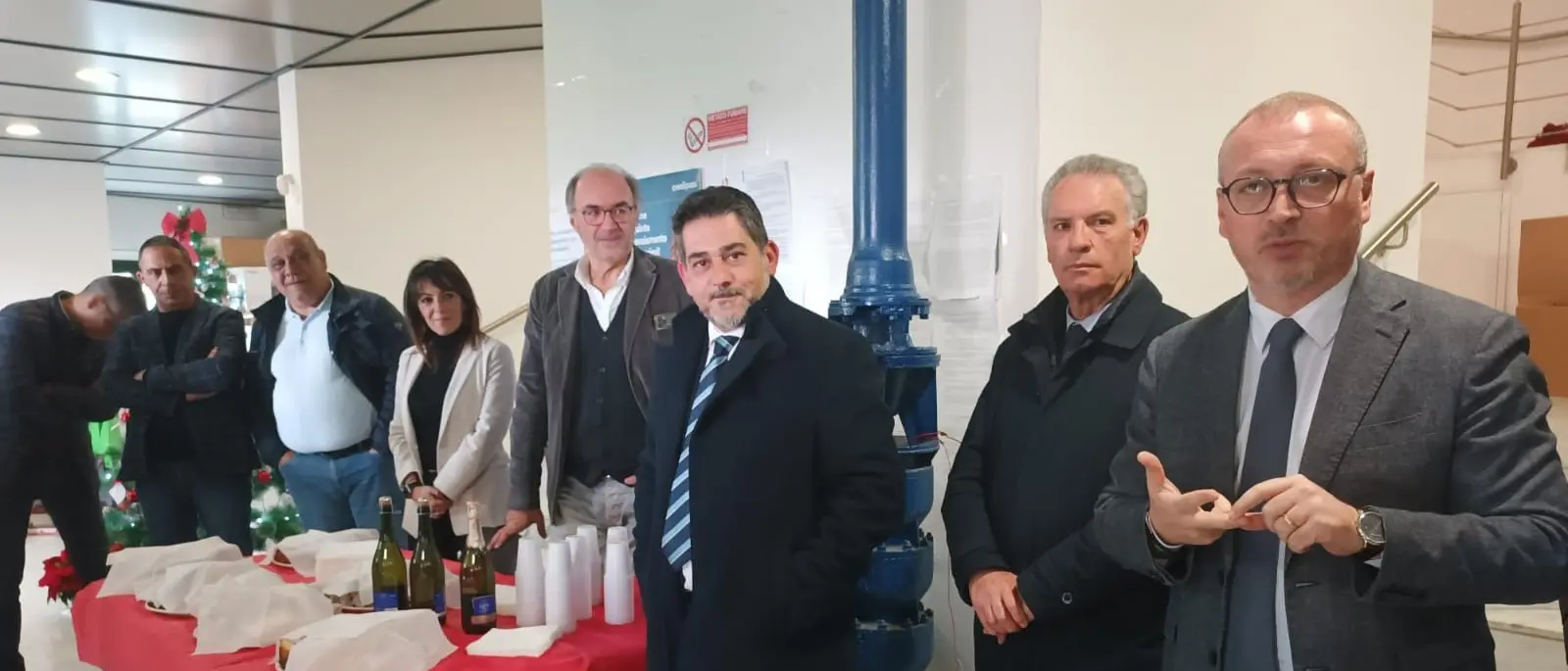 Reggio, gli auguri di Versace e Brunetti a Castore: «Impegno per migliorare i servizi alla città»