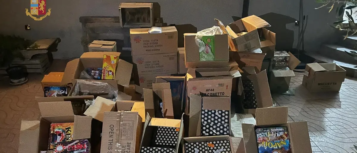 Brancaleone, sequestrati 41 chili di giochi pirotecnici