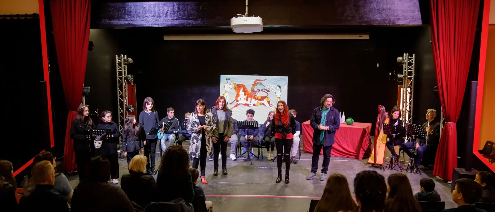 Reggio, teatro a scuola: i ragazzi del De Gasperi con Adexo riscrivono una coraggiosa Ifigenia