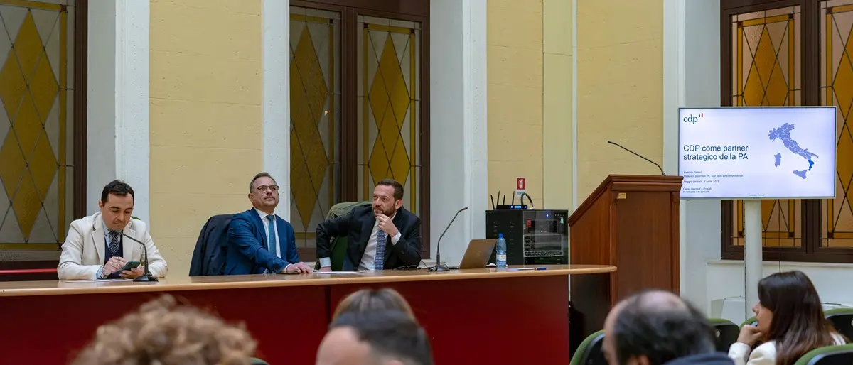Reggio, i servizi della Cassa Depositi e Prestiti per i progetti Pnrr: un workshop a palazzo Alvaro