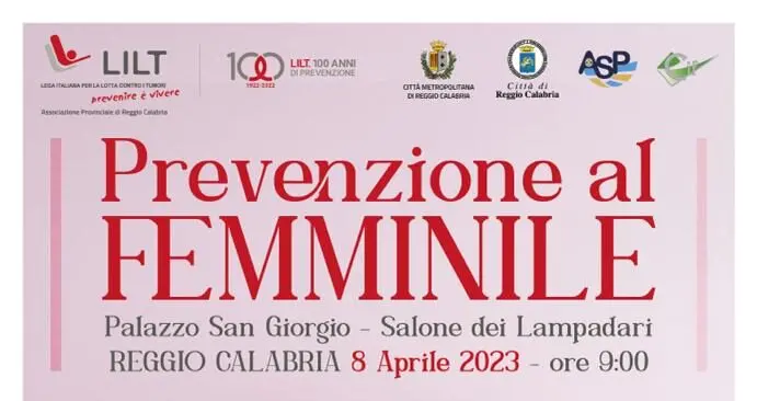 Palazzo San Giorgio apre le sue porte alla \"Prevenzione al femminile\"