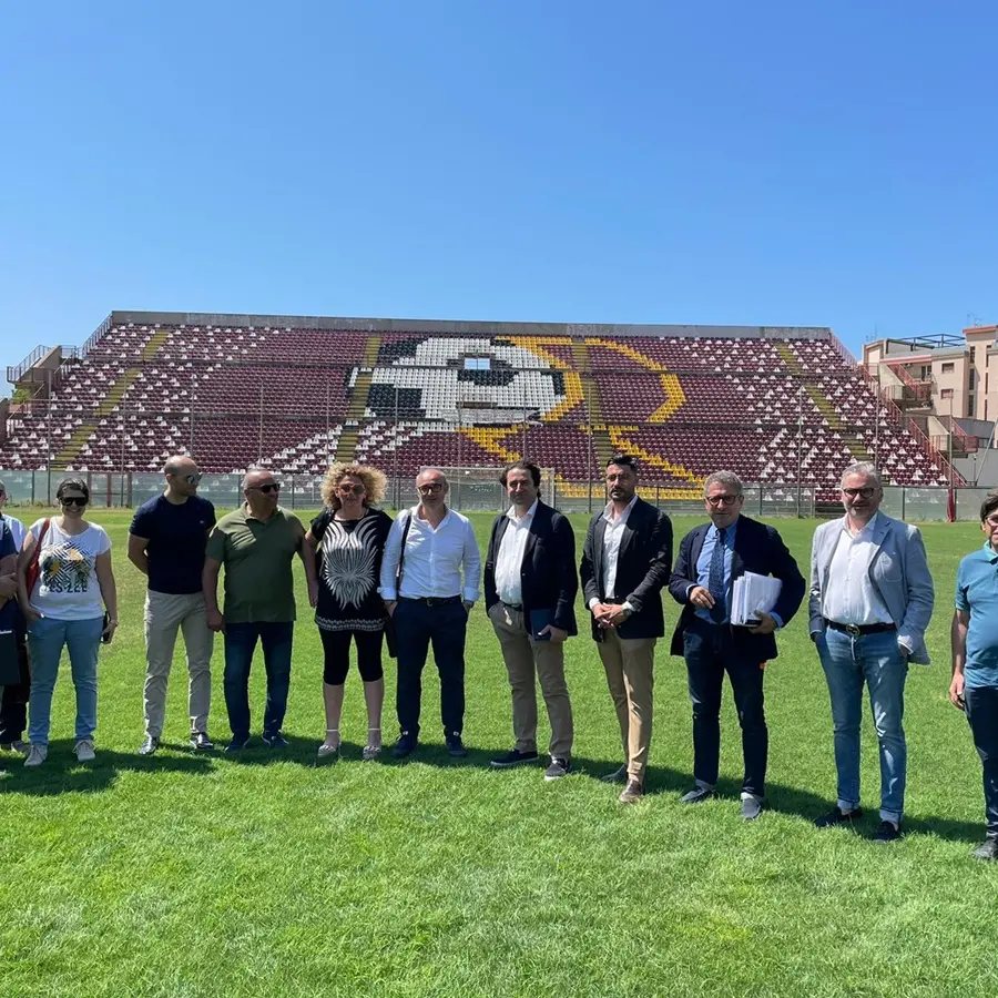 Stadio Granillo, al via i lavori per l'efficientamento energetico e il sistema d'illuminazione