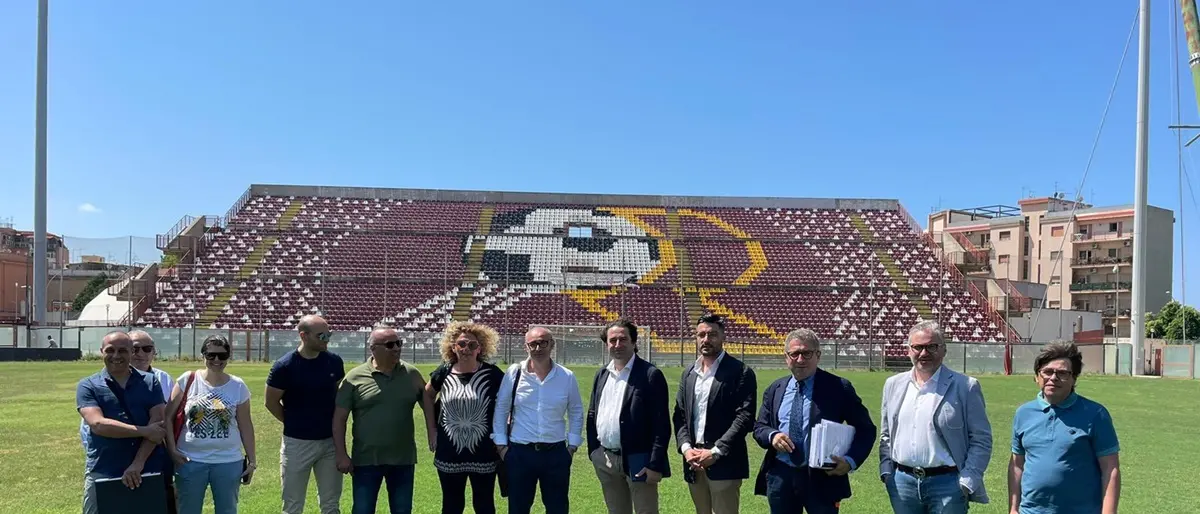 Stadio Granillo, al via i lavori per l'efficientamento energetico e il sistema d'illuminazione