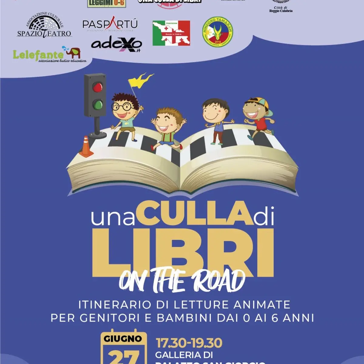 Reggio, a Palazzo San Giorgio secondo incontro di \"Una culla di libri on the road\"