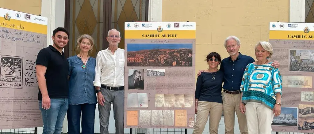 Reggio, alla mostra di Palazzo Alvaro la visita di Camillo Autore