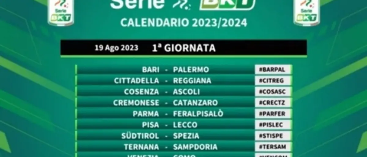 Serie B, ok ai calendari: per la Reggina una X per continuare a sperare