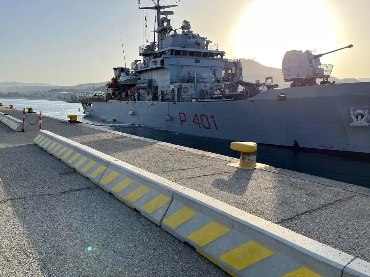 Reggio, torna la nave Cassiopea: atteso sbarco di 500 migranti