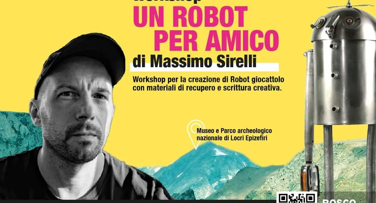 Locri, preview del Face Festival Aspromondo con il workshop \"Adotta un robot\"