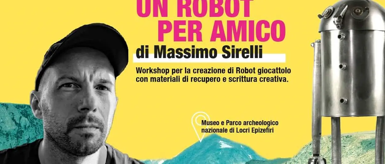 Locri, preview del Face Festival Aspromondo con il workshop \"Adotta un robot\"