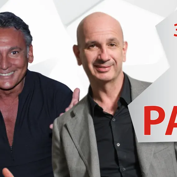 Palmi, risate e divertimento al Teatro Motta con Paolantoni e Sarcinelli