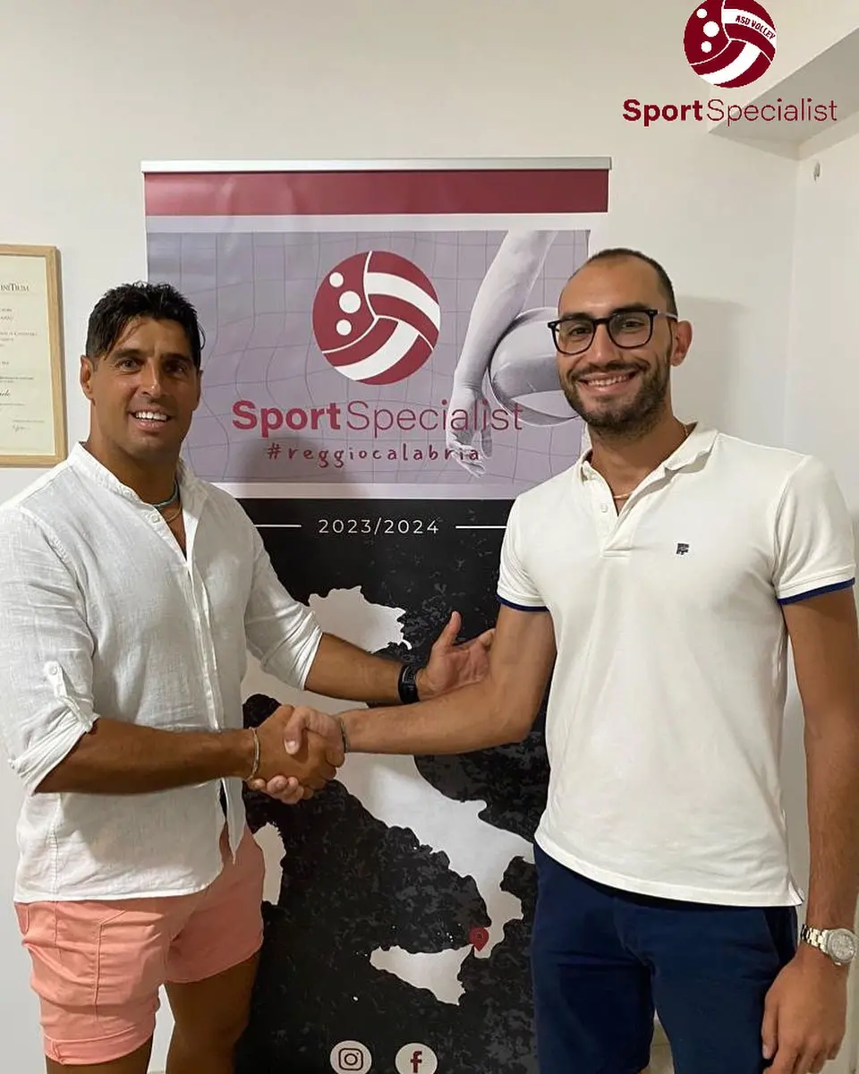 Domenico Laganà, il neo-opposto della SportSpecialist già pronto a trascinare i reggini con i suoi numeri