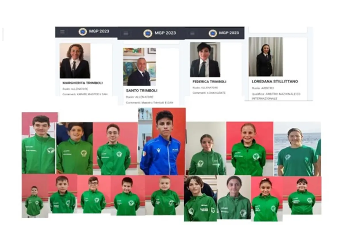 Reggio, asd Karate team Trimboli al Gran Prix del Mediterraneo