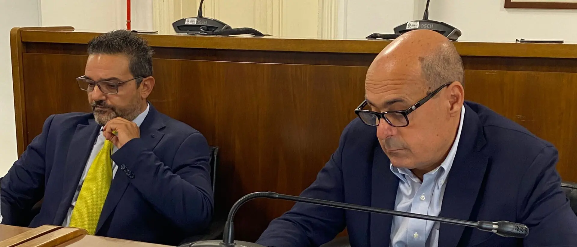 Pd, Zingaretti a Siderno: «Contento della rigenerazione avviata in Calabria»