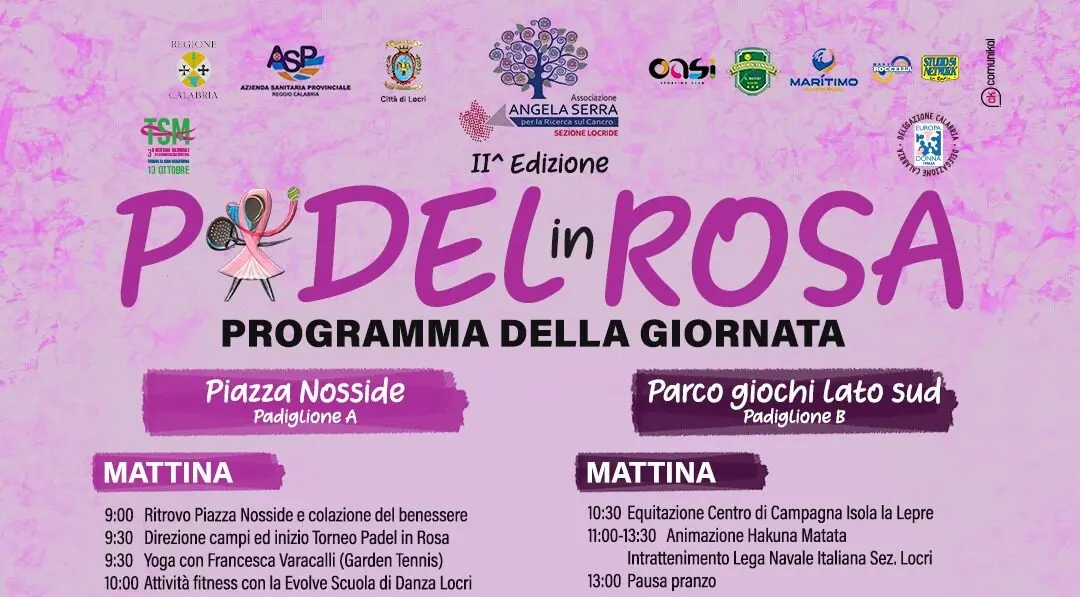 Locri, domani è la giornata “in rosa” per la prevenzione dei tumori femminili