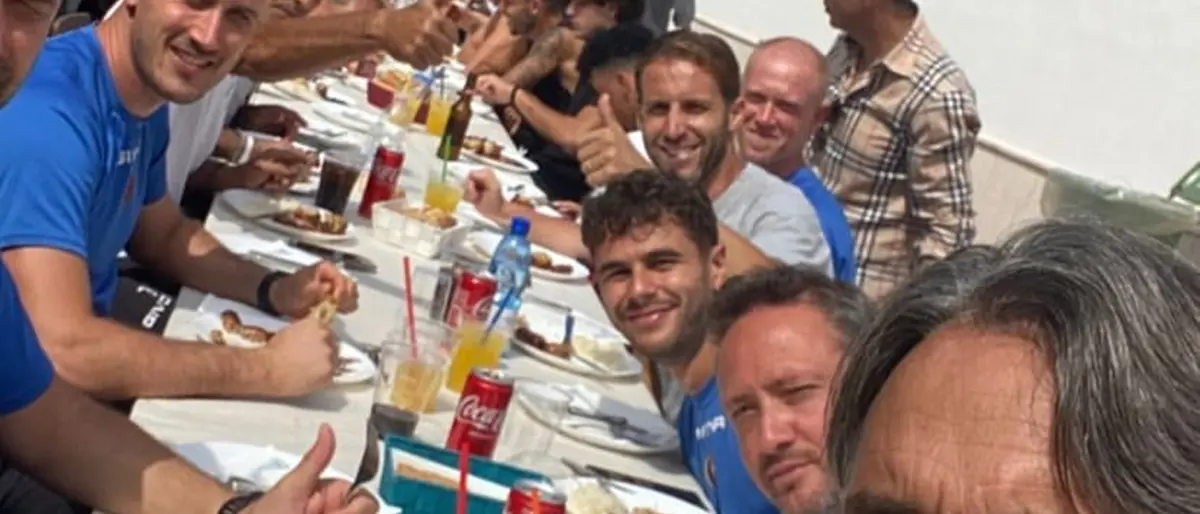 Reggina, Inzaghi e la grigliata con la squadra: «Stiamo bene insieme»