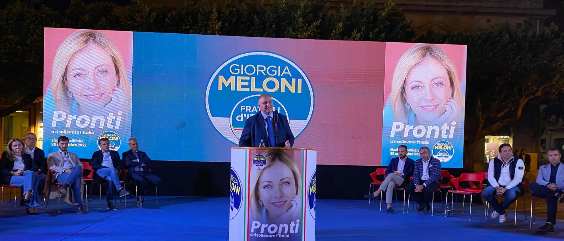 Politiche 2022, Fratelli d'Italia chiude la campagna a Locri: «Il reddito di cittadinanza è mala politica»