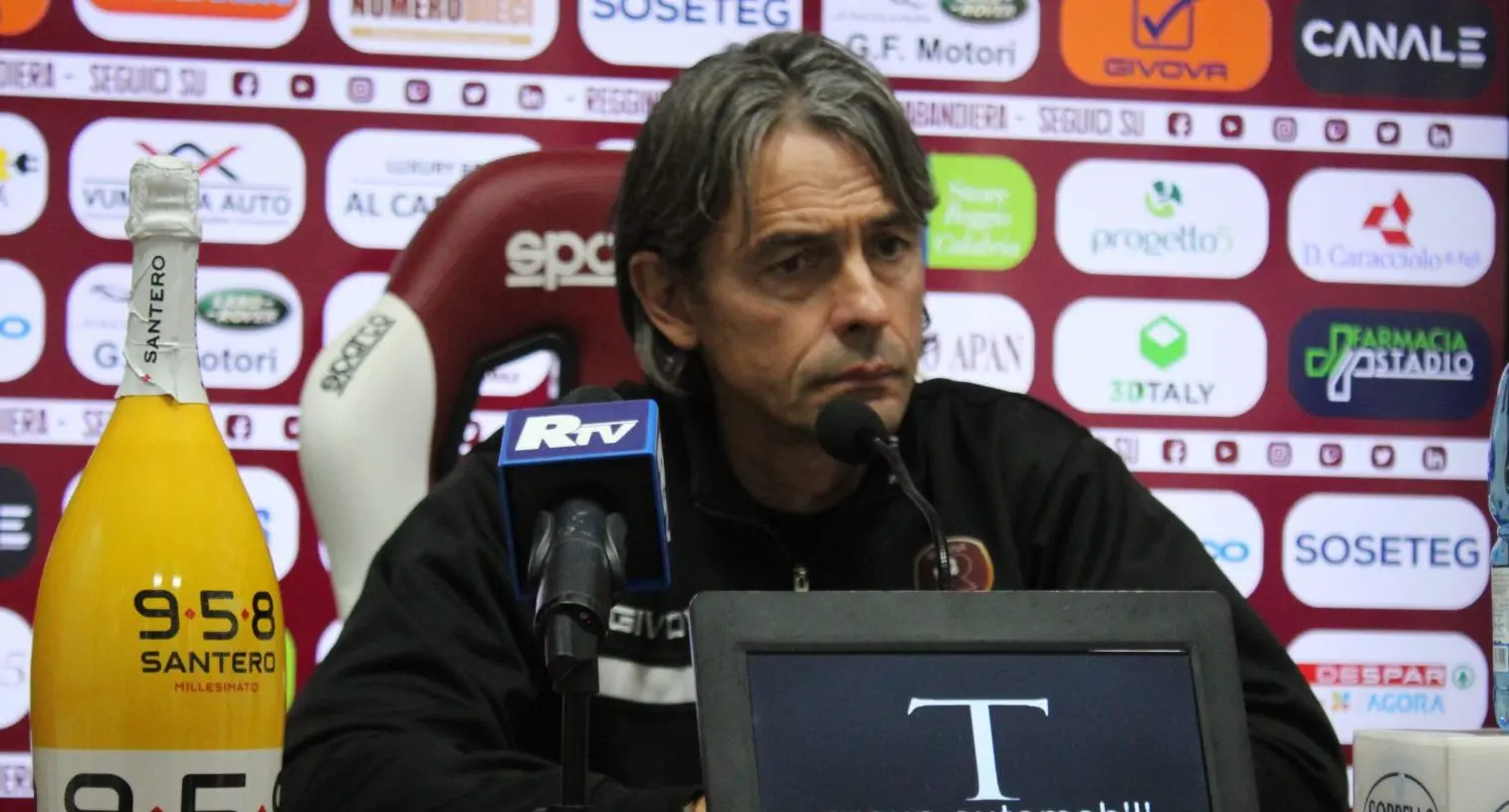 Reggina-Bari, Inzaghi: «Ménez non stava in piedi. Ai punti meritavamo noi»