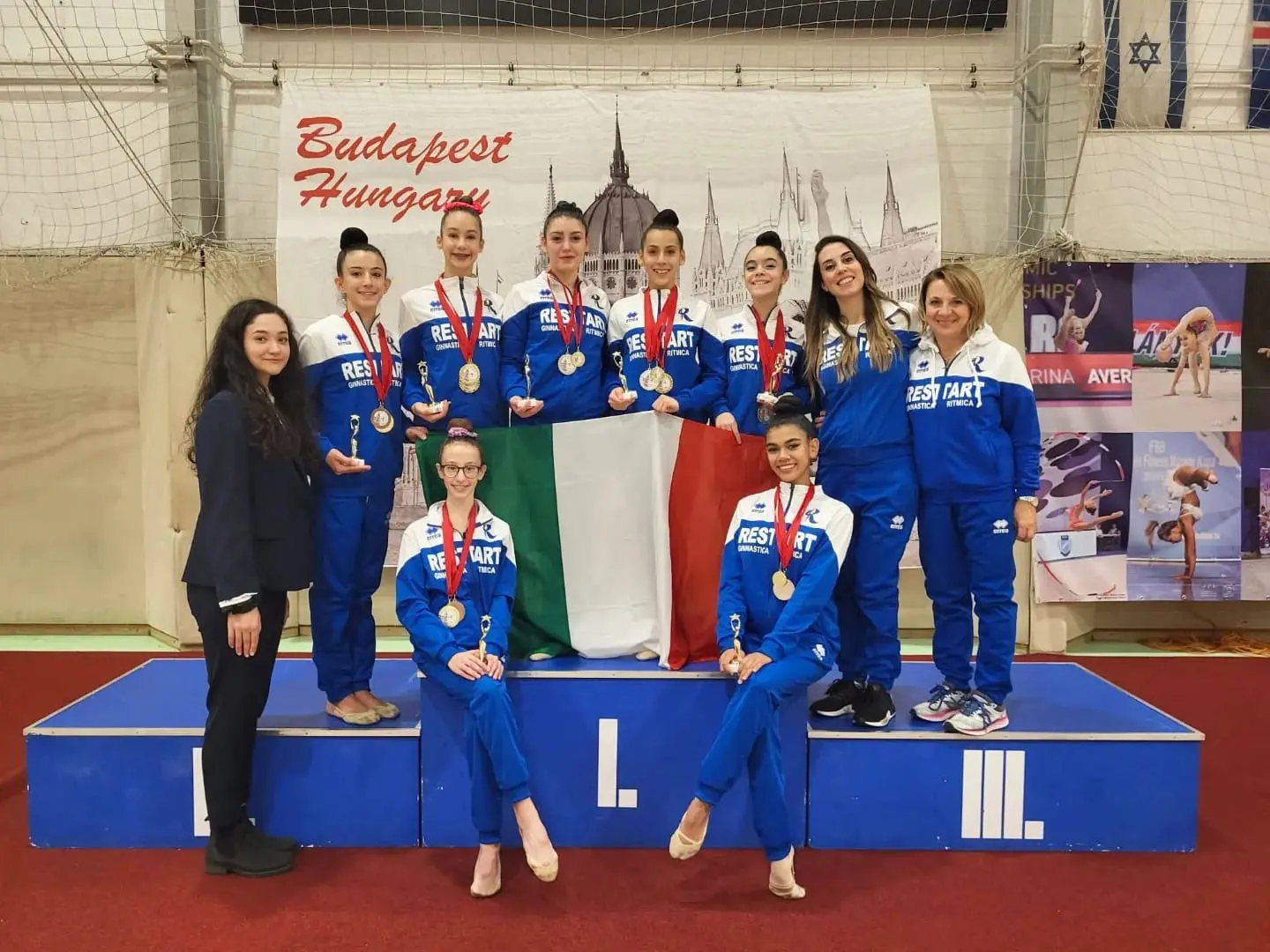 Reggio, Restart in formato internazionale: 8 medaglie d’oro a Budapest