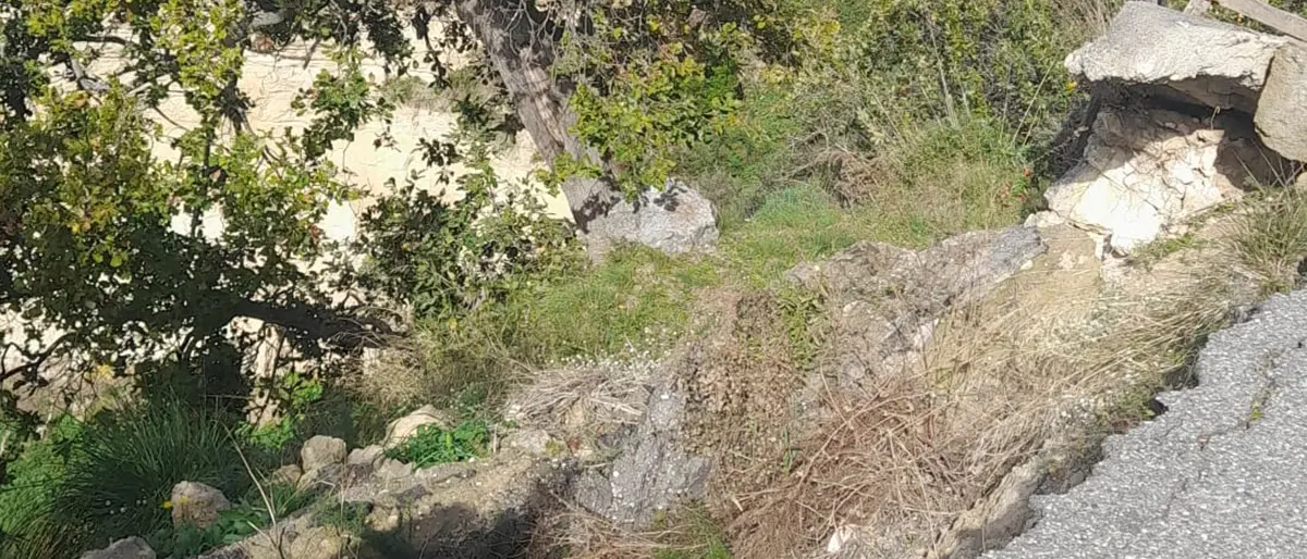 Reggio, i cittadini denunciano: «A quattro anni dalla frana Vinco è abbandonata»