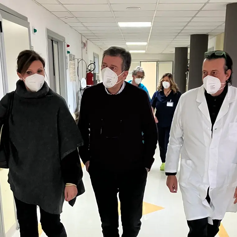 Sanità, la visita della garante Anna Maria Stanganelli al Gom