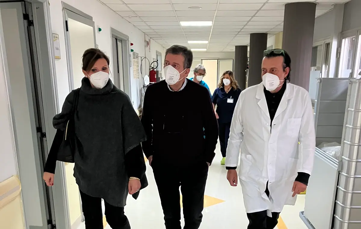 Sanità, la visita della garante Anna Maria Stanganelli al Gom
