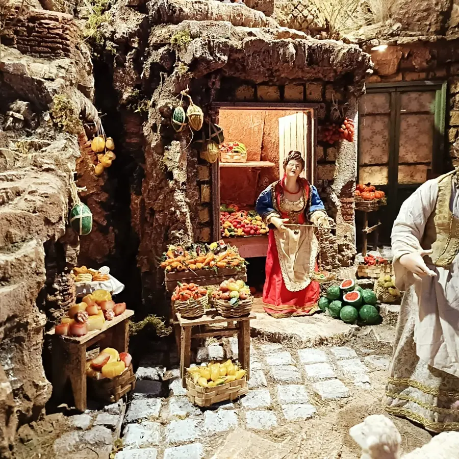 Natale a Taurianova, in mostra i presepi artistici napoletani - FOTO