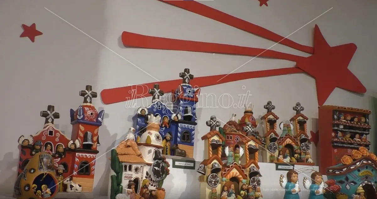 A Reggio la seconda fiera del Presepe solidale promossa dal consorzio Macramè - FOTO e VIDEO