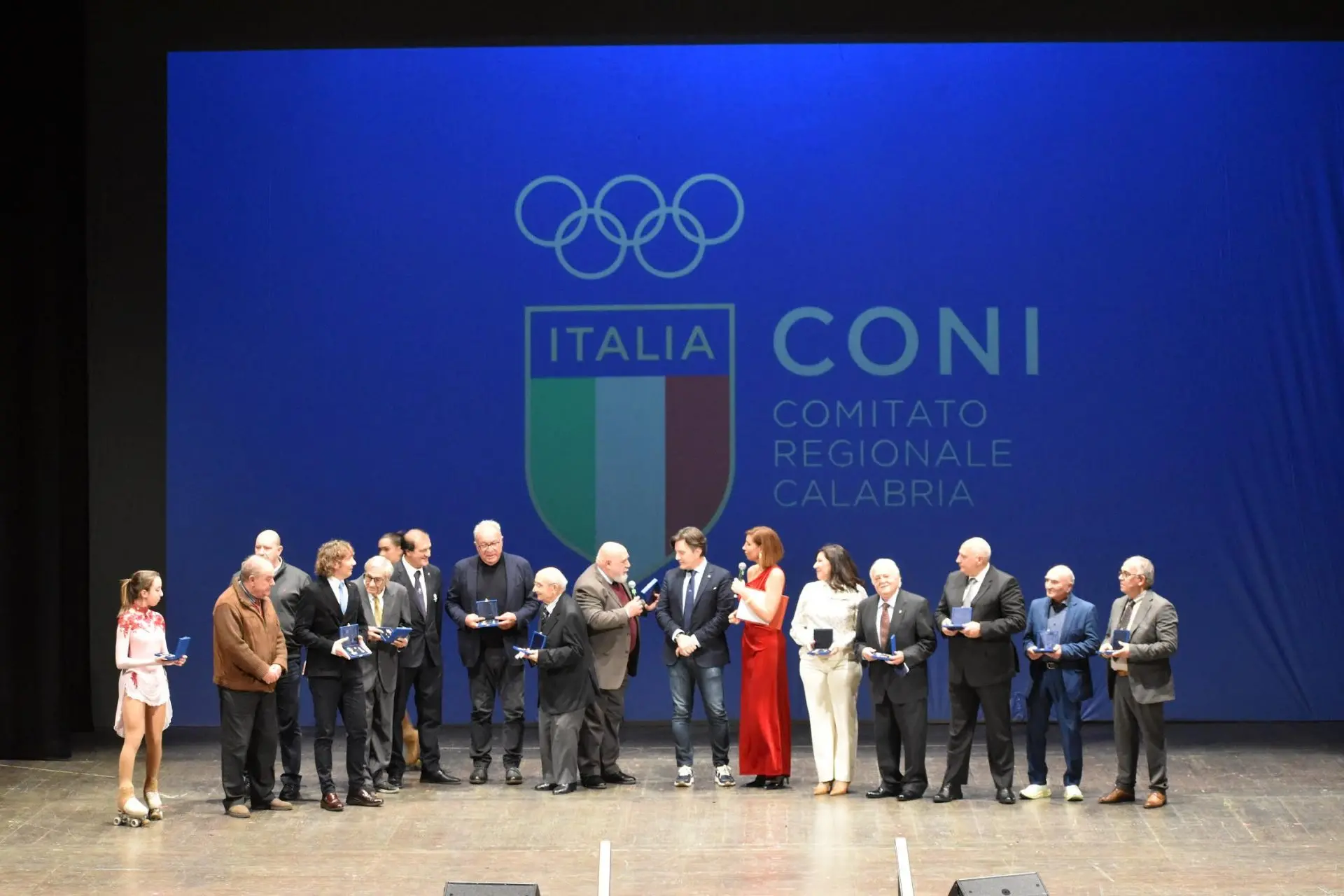 Reggio, consegnate dal Coni le benemerenze sportive