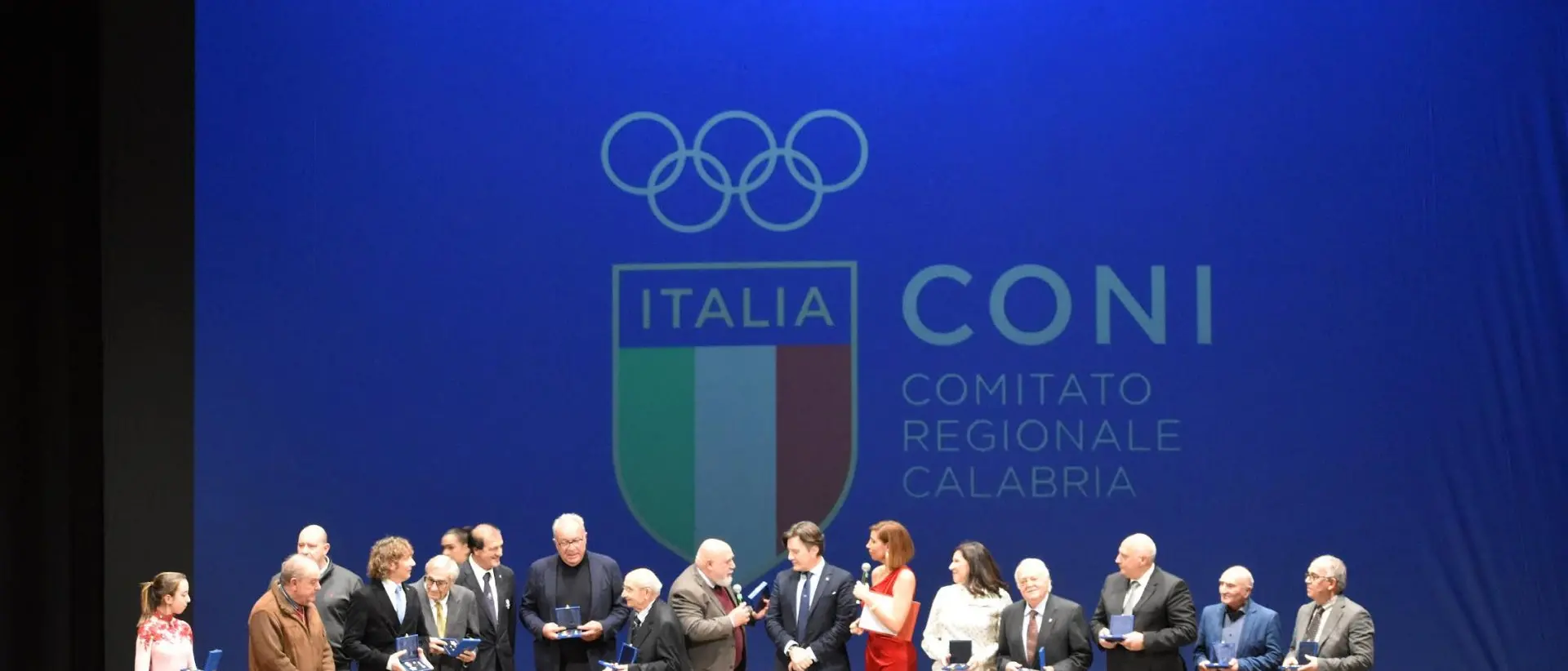 Reggio, consegnate dal Coni le benemerenze sportive