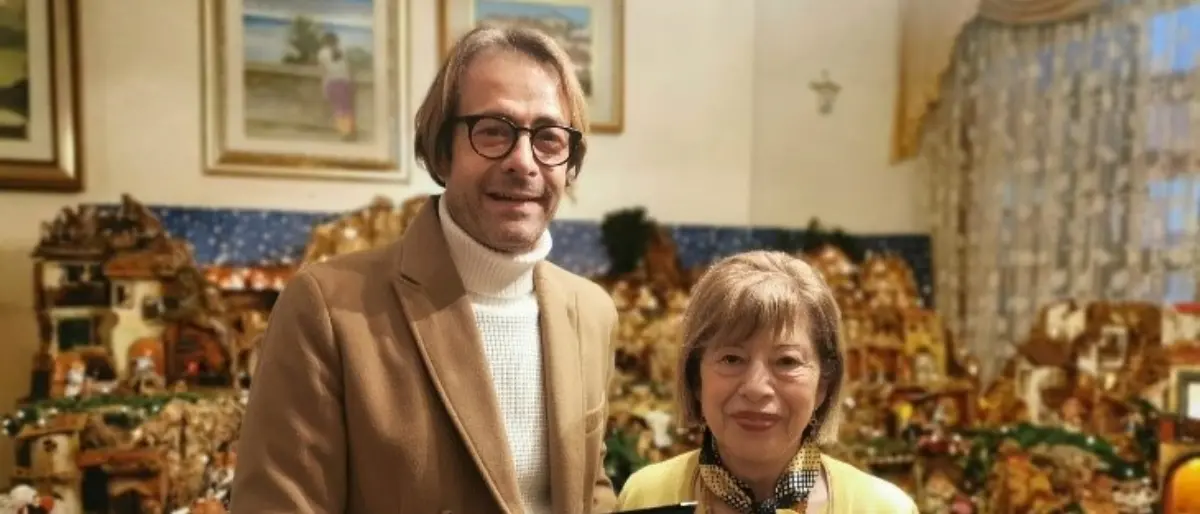 Reggio, Le Muse premia la creatività presepistica di Anna Iacopino