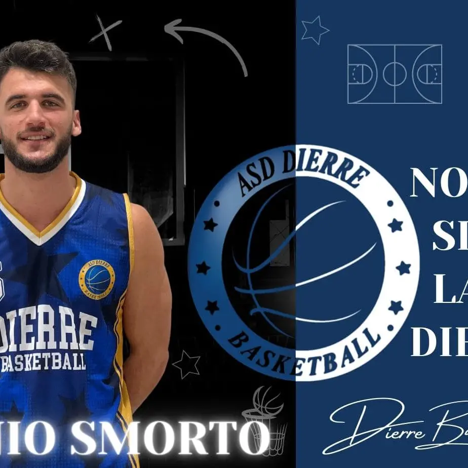 Dierre Basketball Reggio Calabria, colpo di mercato con Antonio Smorto