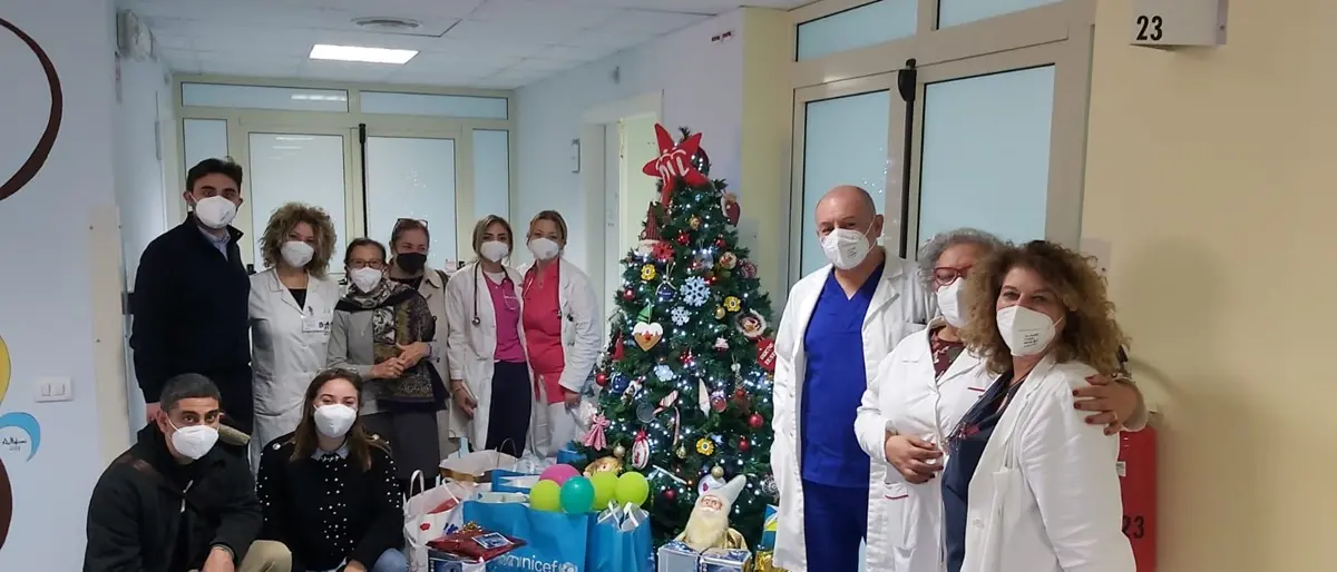 Reggio, il Planetarium Pythagoras porta doni ai piccoli pazienti del Gom