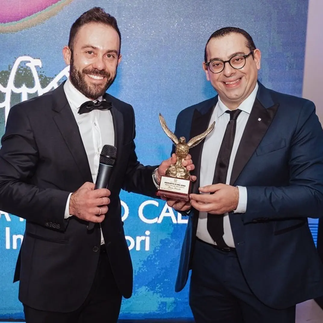 Reggio, eccellenze nell'imprenditoria: l'aquilotto d'oro a Bruno Crucitti