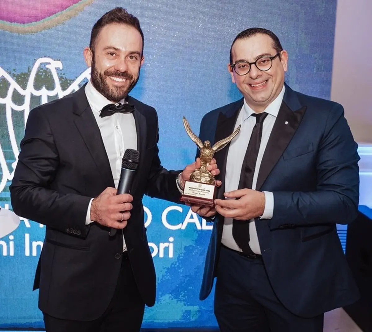 Reggio, eccellenze nell'imprenditoria: l'aquilotto d'oro a Bruno Crucitti